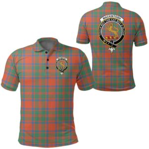 Clothing - Mackintosh Ancient Clan Tartan Crest Polo Shirt A7