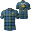 Clothing - Macleod Of Harris Ancient Clan Tartan Crest Polo Shirt A7