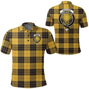 Clothing - Macleod Of Lewis Ancient Clan Tartan Crest Polo Shirt A7