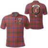 Clothing - Macrae Ancient Clan Tartan Crest Polo Shirt A7