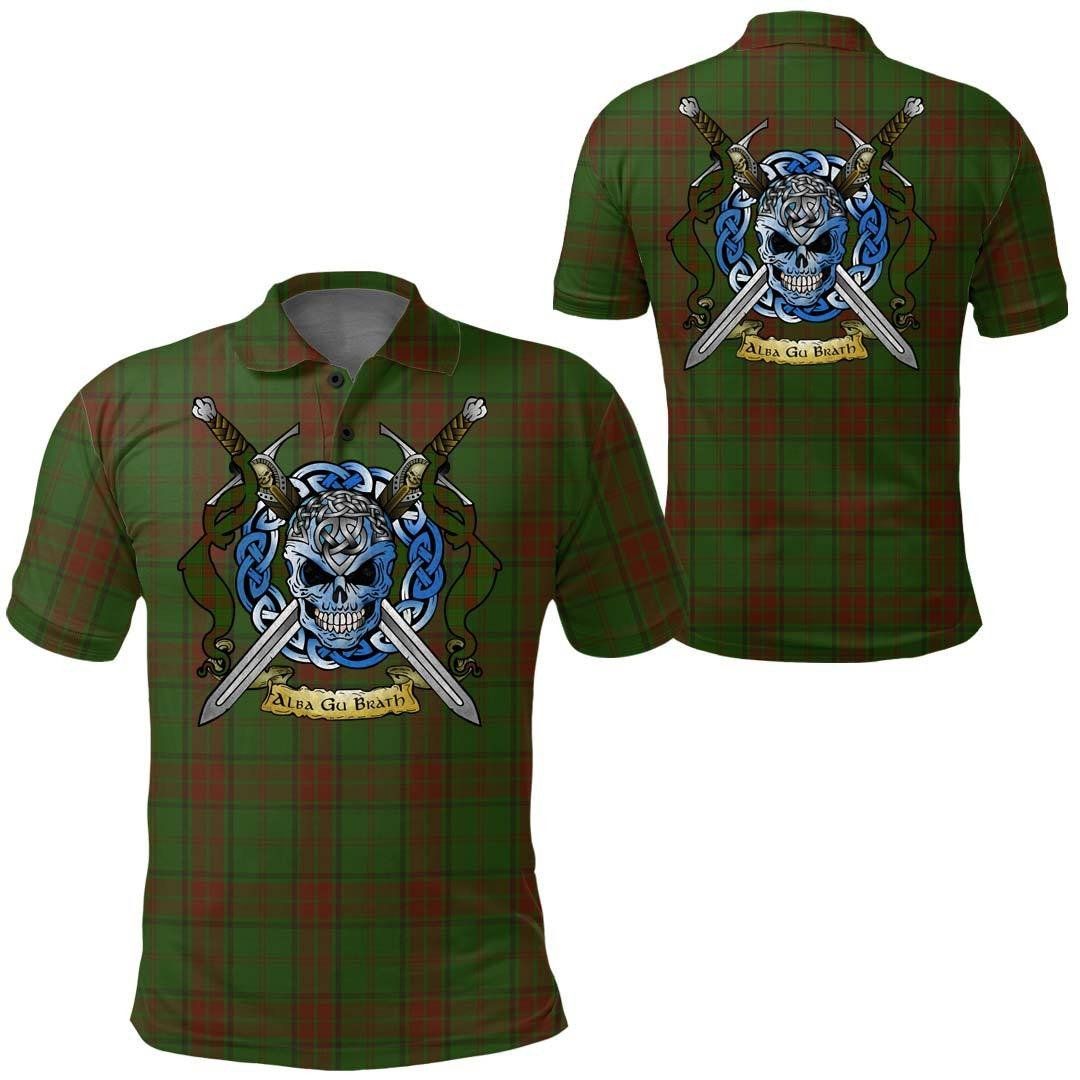 Clothing - Maxwell Hunting Tartan Polo Shirt Celtic Scottish Warrior - Golf Shirt A7 Clothing - Maxwell Hunting Tartan Polo Shirt Celtic Scottish Warrior - Golf Shirt A7