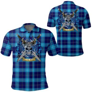 Clothing - McKerrell Tartan Polo Shirt Celtic Scottish Warrior - Golf Shirt A7