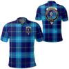 Clothing - Mckerrell Clan Tartan Crest Polo Shirt A7