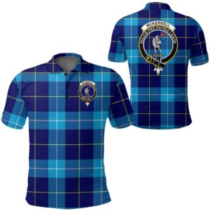 Clothing - Mckerrell Clan Tartan Crest Polo Shirt A7