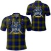 Clothing - More (Muir) Tartan Polo Shirt Celtic Scottish Warrior - Golf Shirt A7