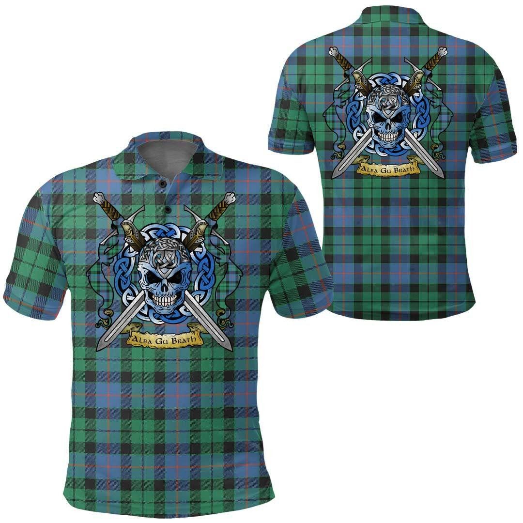 Clothing - Morrison Ancient Tartan Polo Shirt Celtic Scottish Warrior - Golf Shirt A7 Clothing - Morrison Ancient Tartan Polo Shirt Celtic Scottish Warrior - Golf Shirt A7