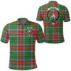 Clothing - Muirhead Clan Tartan Crest Polo Shirt A7