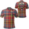 Clothing - Ogilvie Clan Tartan Crest Polo Shirt A7