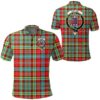 Clothing - Ogilvie Hunting Ancient Clan Tartan Crest Polo Shirt A7