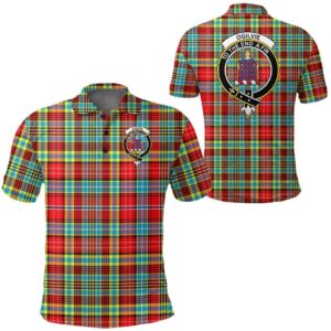Clothing - Ogilvie Hunting Ancient Clan Tartan Crest Polo Shirt A7