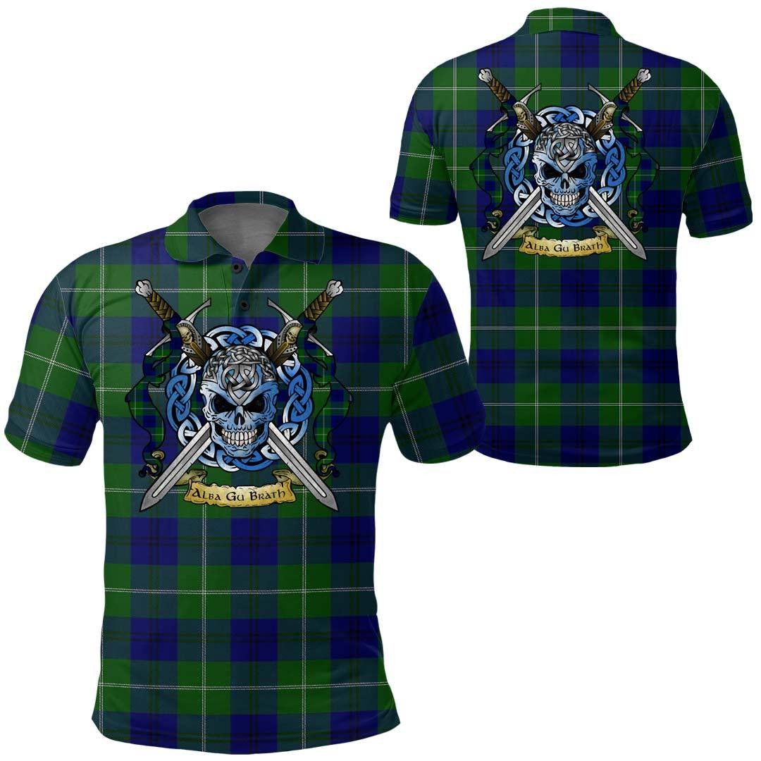 Clothing - Oliphant Modern Tartan Polo Shirt Celtic Scottish Warrior - Golf Shirt A7 Clothing - Oliphant Modern Tartan Polo Shirt Celtic Scottish Warrior - Golf Shirt A7