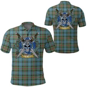 Clothing - Paisley District Tartan Polo Shirt Celtic Scottish Warrior - Golf Shirt A7