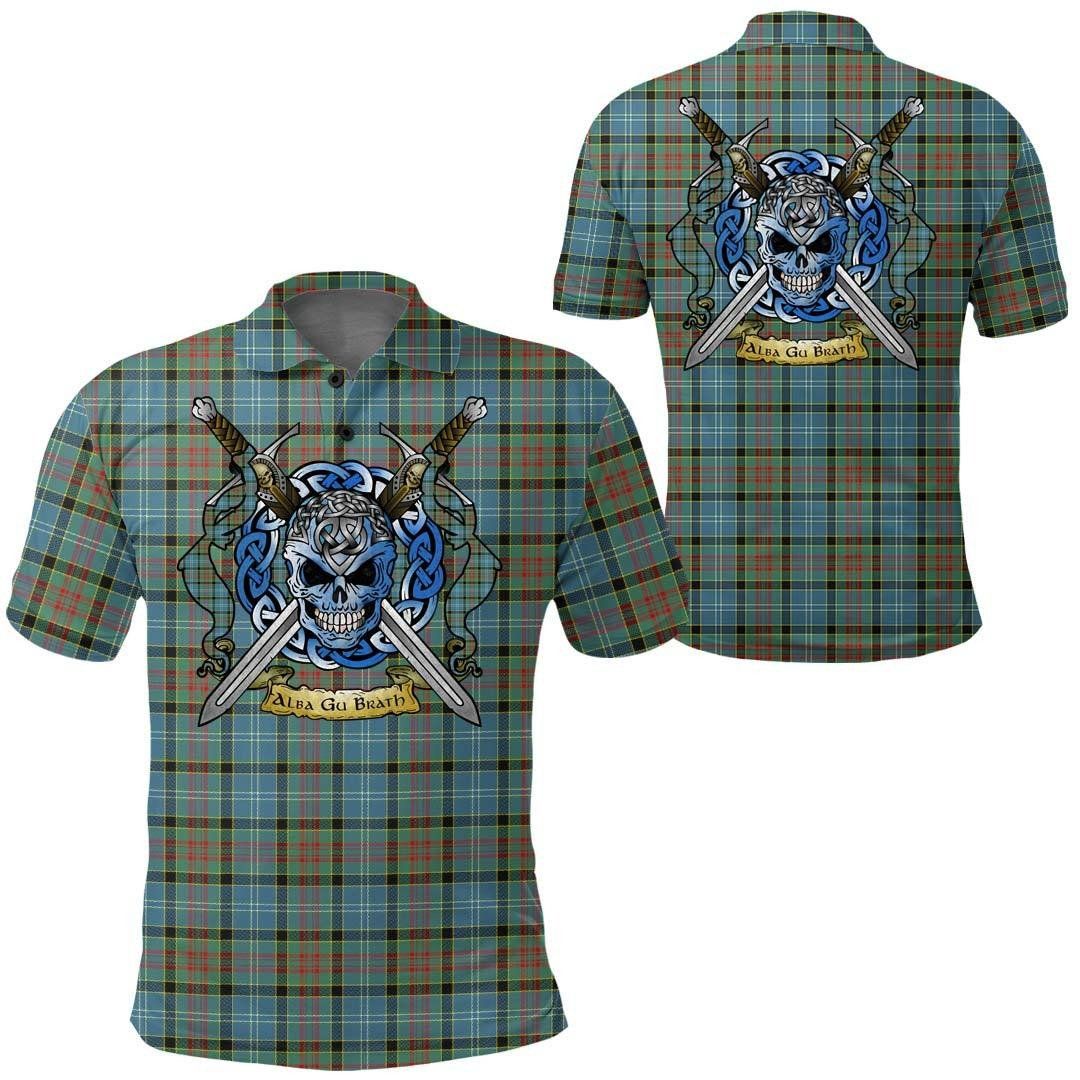 Clothing - Paisley District Tartan Polo Shirt Celtic Scottish Warrior - Golf Shirt A7 Clothing - Paisley District Tartan Polo Shirt Celtic Scottish Warrior - Golf Shirt A7