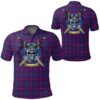 Clothing - Pride of Glencoe Tartan Polo Shirt Celtic Scottish Warrior - Golf Shirt A7