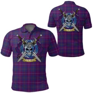 Clothing - Pride of Glencoe Tartan Polo Shirt Celtic Scottish Warrior - Golf Shirt A7