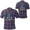 Clothing - RCAF Tartan Polo Shirt Celtic Scottish Warrior - Golf Shirt A7