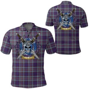 Clothing - RCAF Tartan Polo Shirt Celtic Scottish Warrior - Golf Shirt A7