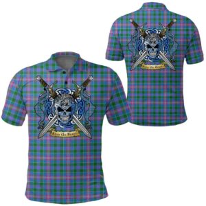 Clothing - Ralston Tartan Polo Shirt Celtic Scottish Warrior - Golf Shirt A7