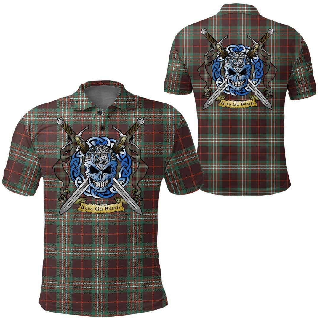 Clothing - SCOTT BROWN ANCIENT Tartan Polo Shirt Celtic Scottish Warrior - Golf Shirt A7 Clothing - SCOTT BROWN ANCIENT Tartan Polo Shirt Celtic Scottish Warrior - Golf Shirt A7
