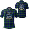 Clothing - Sempill Modern Tartan Polo Shirt Celtic Scottish Warrior - Golf Shirt A7
