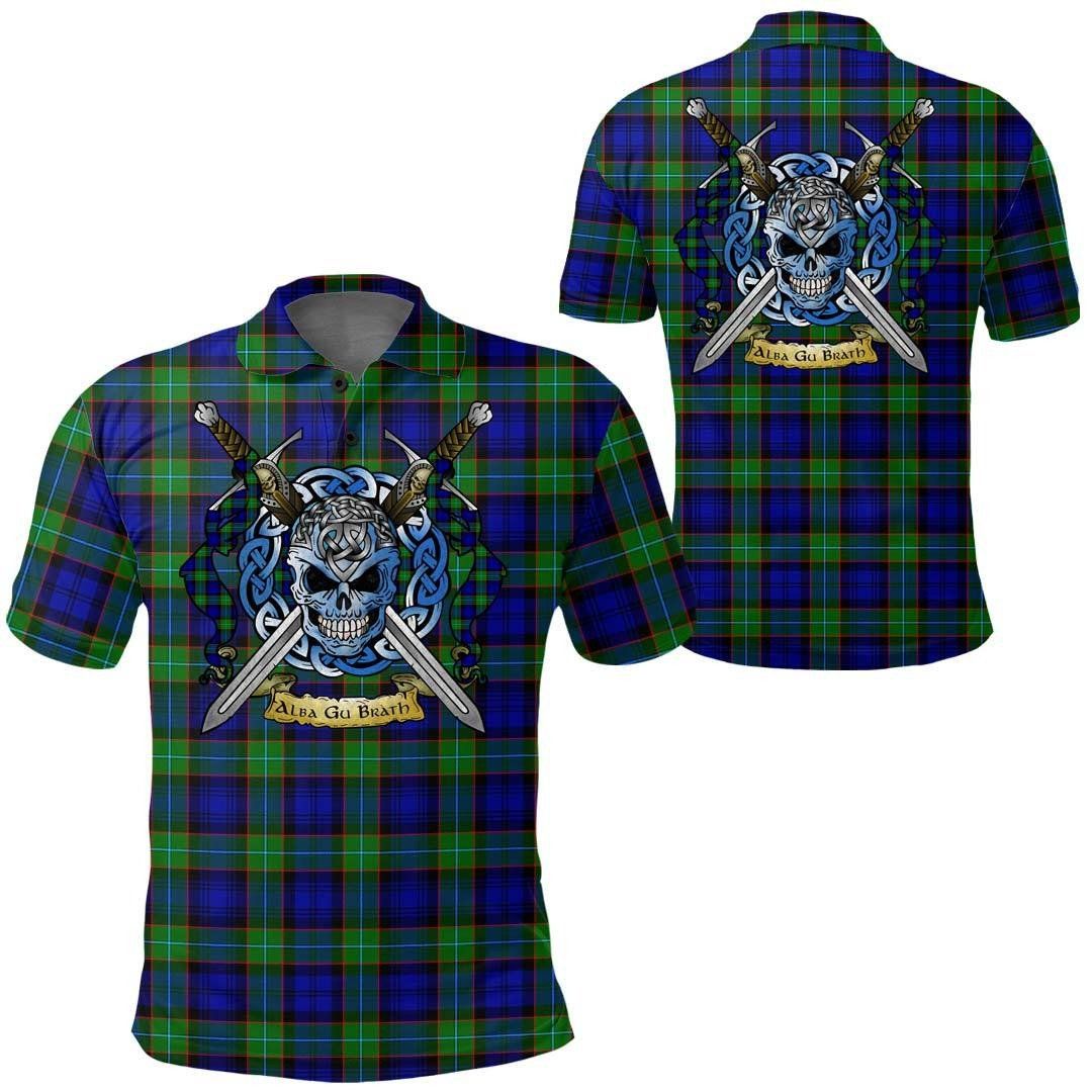Clothing - Sempill Modern Tartan Polo Shirt Celtic Scottish Warrior - Golf Shirt A7 Clothing - Sempill Modern Tartan Polo Shirt Celtic Scottish Warrior - Golf Shirt A7