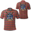 Clothing - Sinclair Ancient Tartan Polo Shirt Celtic Scottish Warrior - Golf Shirt A7
