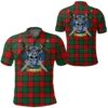 Clothing - Stewart Atholl Modern Tartan Polo Shirt Celtic Scottish Warrior - Golf Shirt A7