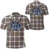 Clothing - Stewart Dress Ancient Tartan Polo Shirt Celtic Scottish Warrior - Golf Shirt A7