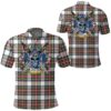 Clothing - Stewart Dress Modern Tartan Polo Shirt Celtic Scottish Warrior - Golf Shirt A7
