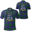 Clothing - Strachan Tartan Polo Shirt Celtic Scottish Warrior - Golf Shirt A7