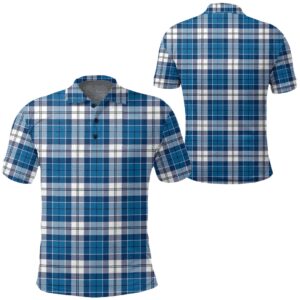 Clothing - Strathclyde District Tartan Polo Shirt A7