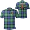 Clothing - Sutherland Old Ancient Clan Tartan Crest Polo Shirt A7