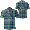 Clothing - Sutherland Old Ancient Tartan Polo Shirt Celtic Scottish Warrior - Golf Shirt A7