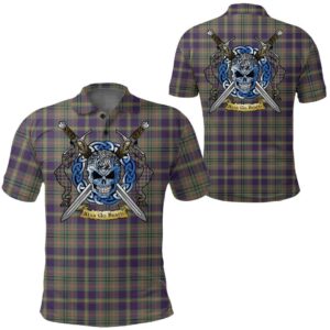 Clothing - Taylor Tartan Polo Shirt Celtic Scottish Warrior - Golf Shirt A7