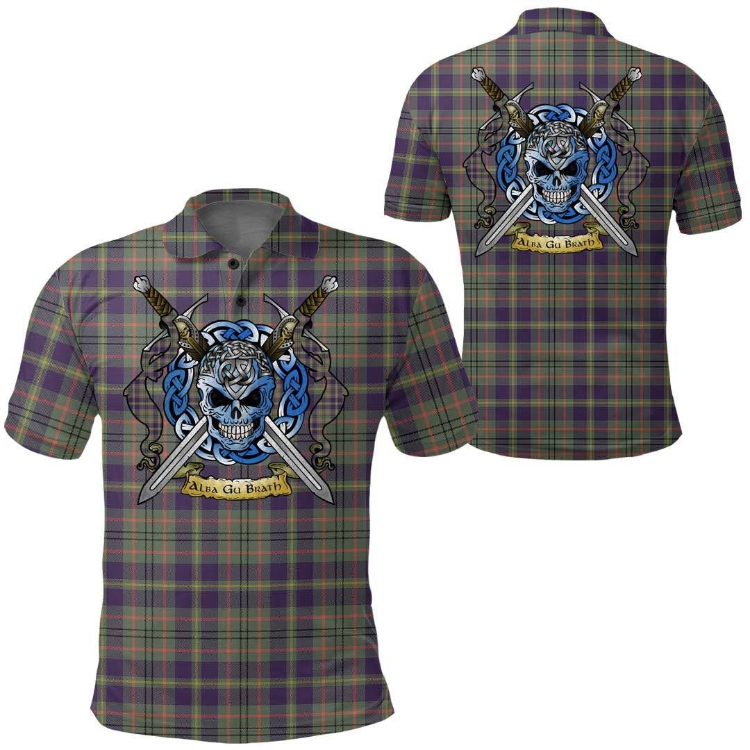 Clothing - Taylor Tartan Polo Shirt Celtic Scottish Warrior - Golf Shirt A7 Clothing - Taylor Tartan Polo Shirt Celtic Scottish Warrior - Golf Shirt A7