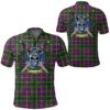 Clothing - Taylor Weathered Tartan Polo Shirt Celtic Scottish Warrior - Golf Shirt A7