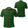 Clothing - Wallace Hunting - Green Tartan Polo Shirt A7