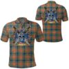 Clothing - Wilson Ancient Tartan Polo Shirt Celtic Scottish Warrior - Golf Shirt A7