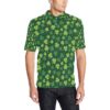 Clover Pattern Print Design 02 Men Polo Shirt