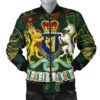 Coat of Arms Kingdom of Ireland Men's Bomber Jacket - Celtic Inspired - BN21 Bomber Jacket