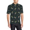 Cockatiel Pattern Print Design 02 Men Polo Shirt