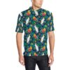 Cockatoo Tropical Pattern Print Design 02 Men Polo Shirt