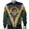 Colley or McColley Ireland Bomber Jacket - GD Irish Legend Shamrock V Tie-Dye A7