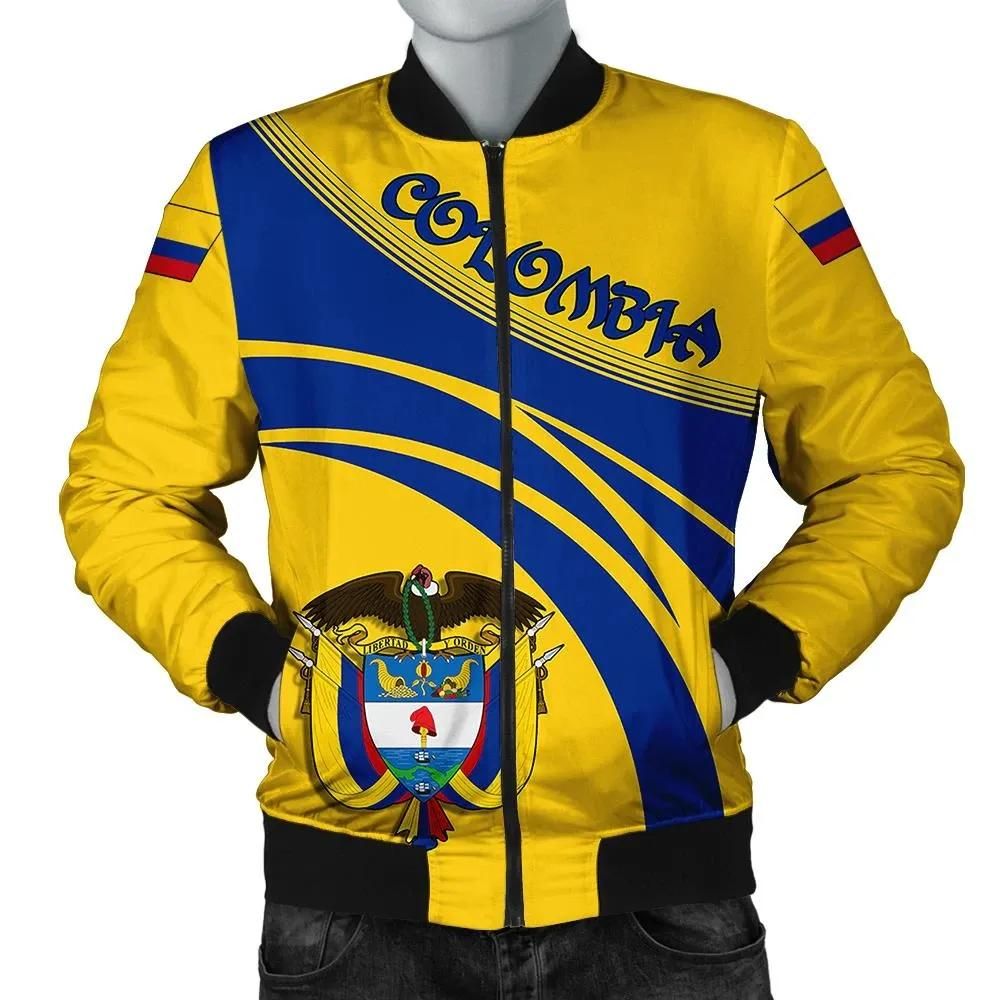 Colombia-Coat-Of-Arms-Men-Bomber-Jacketticket-J5W-Bomber-Jacket-1