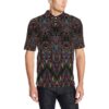 Colorful Art Wolf Men Polo Shirt