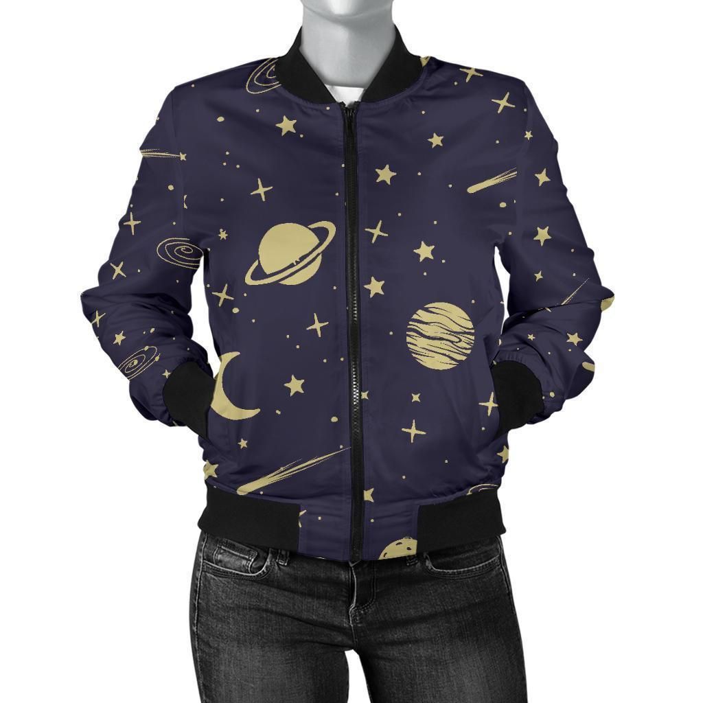 Constellation-Pattern-Print-Women-Casual-Bomber-Jacket-1