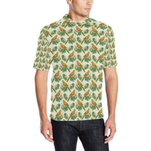 Conures Pattern Print Design 01 Men Polo Shirt