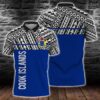 Cook Islands Coat Of Arms Polynesian Horizontal Style Polo Shirt All Over Print