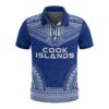 Cook Islands Polo Shirt - Polynesian Chief Flag Version - BN10