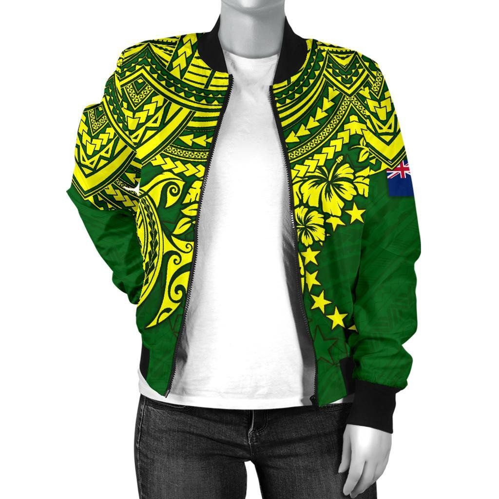 Cook-Islands-Polynesian-bBomber-Jacket-Women-bPolynesian-Turtle-BN15-Bomber-Jacket-2
